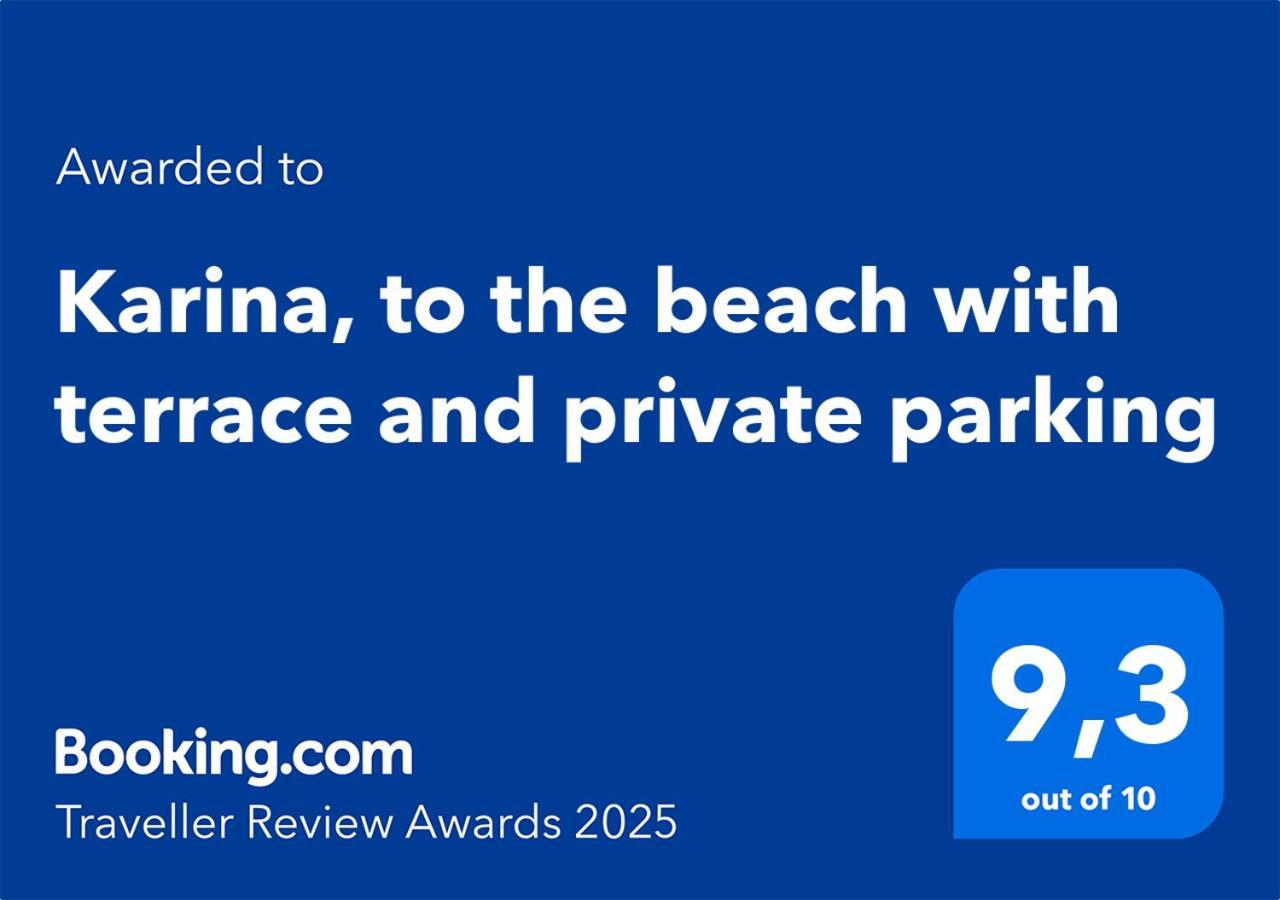 Karina, To The Beach With Terrace And Private Parking Savona Exterior foto